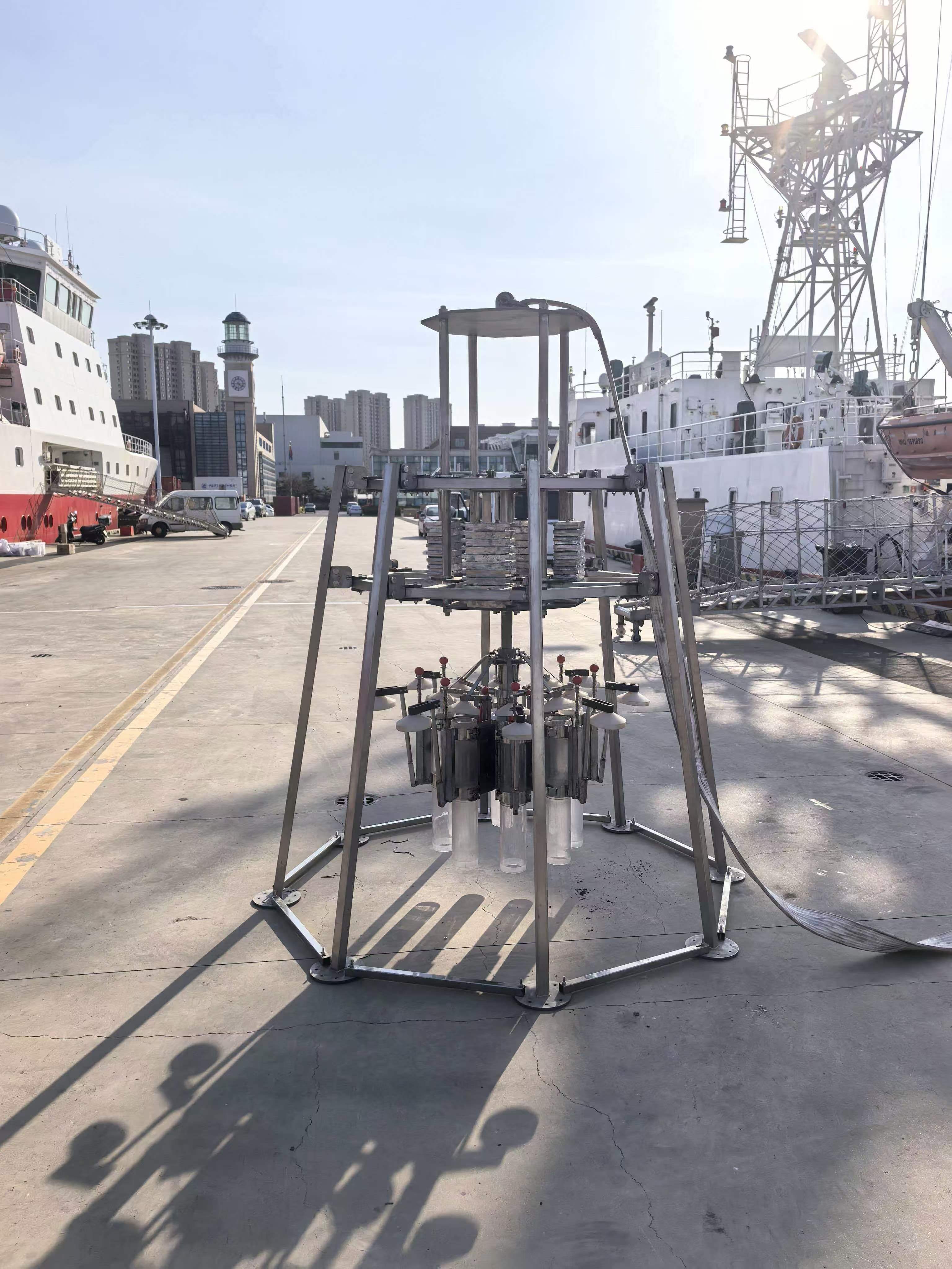 SAM-MUC-610 沉积物多管取样器(作业现场实景)